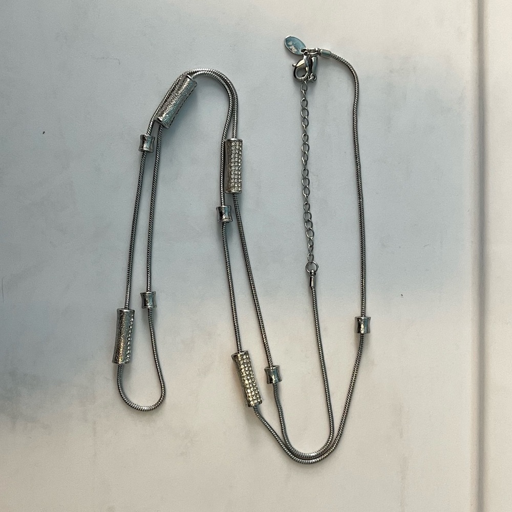 Long Metal Necklace